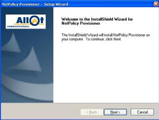Chapter 3: Installing NPP 2. The following dialog is displayed. Figure 3-1: Security Warning 3. Click Run. The following window is displayed.