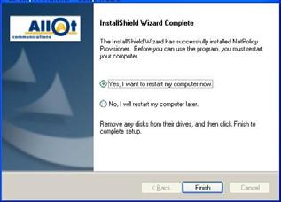 Click Install to begin the installation. The Setup Status window is displayed.