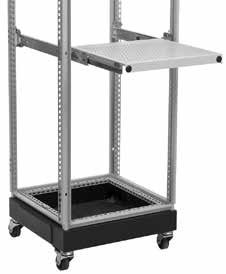 PROLINE INTERNAL COMPONENTS Frame Pull-Out Shelf Frame Pull-Out Shelf allows easy access to shelf-mounted devices. The shelf is 1,5 mm steel with 2,0 mm steel supports.