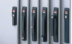 Numerous handle options offer flexible choices for meeting handle and locking requirements.