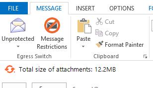 Using the Egress Switch Client to send large files You can also use the Switch package creator to send large files. 1.