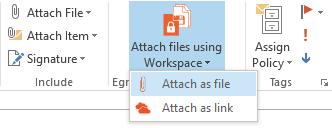 Attaching Switch Secure Workspace files to emails Files stored in Switch Secure Workspace can be added to emails as attachments, as well as sent via a quick share link. 1.