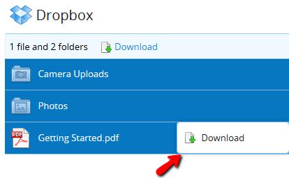 To create a new shared folder, click the New shared folder button at the top of the page.