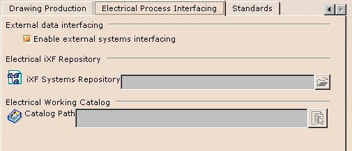 Setting up the Electrical Process Interfacing Page 117 This document shows how to set up the options to take advantage of external data from partners through XML files.