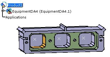 Page 152 The equipment is imported: it is composed of three cavities. 5. In the Electrical Devices folder, double-click Single Connectors, then 6.