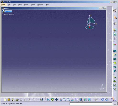 Entering the Electrical Assembly Design Workbench Page 34 The Electrical Assembly Design workbench allows you to create electrical assemblies in CATProduct documents. CATIA V5 is launched.