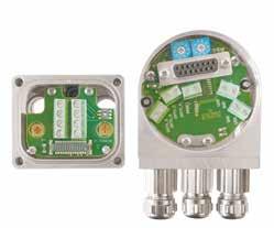 Absolute Rotary Encoders - C 65 Dimensional Drawings Modular flange / shaft assembly Fieldbus More
