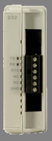 Communication Modules You can install an RS- 232 or RS-485 communication module in slot 1 or 2 of the main unit.