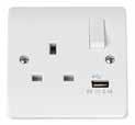 Socket Outlets 13A Fused Connection Units l8 l9 CCA038 CCA039 CCA050 CCA051 CCA605 CCA606 CCA052 CCA053 CCA771 CCA780 Switched Socket Outlets Round Pin Socket Outlets CCA605 13A 1 Gang Switched