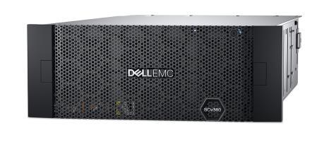 Both models include dual controllers with 6-core Intel processors, 32GB memory (16GB per controller) and flexible 10Gb iscsi, 12Gb SAS or 16Gb FC network connections. SCv3000 Array (16) 3.