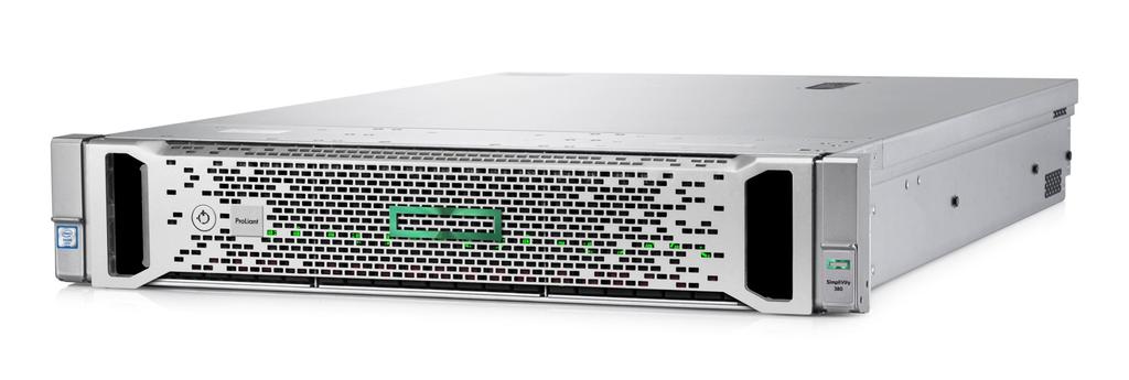 Overview HPE SimpliVity 380 For IT leaders struggling to achieve the agility and economics of the cloud, with the control and governance of on-premises IT, HPE SimpliVity 380 delivers a powerhouse
