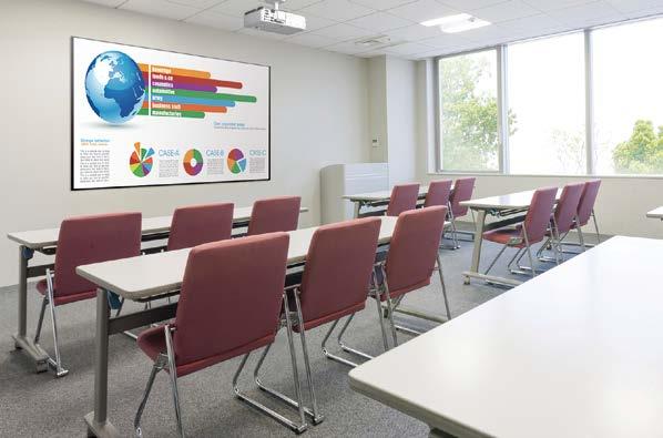 Present Clear, Bright Images in Larger Rooms; Plus Flexible Connectivity and Low Running Costs Great Performance for Any Environment VPL-E00 Series projectors are ideal for mid-sized and larger