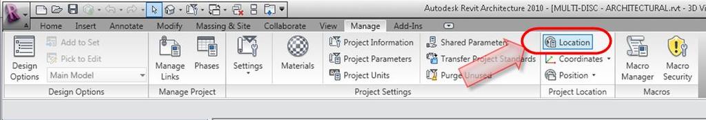 Establishing the 0,0,0 location in the CAD file The 0,0,0 point of the CAD file can be defined when exporting from Revit.