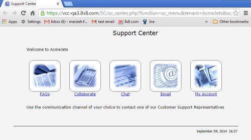 SUPPORT CENTRE SERVICES Support centre offers communication channels and information services for your customers to reach your contact centre agents and get help.