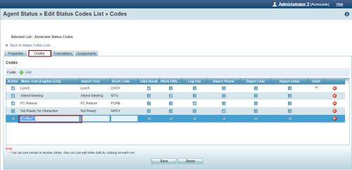 Field Name Sort Order Admin Notes Primary Language (Required) Description OR Choose an existing status code category.