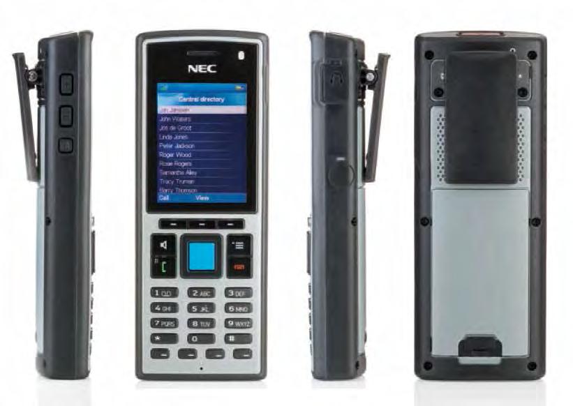 Robust handsets for voice and messaging in demanding environments I766 The I766 DECT handset is a powerful communication tool and with its ruggedized design ideal for the most demanding environments