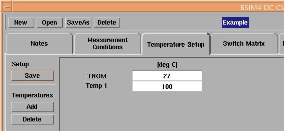 Note: Please don t forget to enter the actual temperature during measurement of the devices. Figure 1-11 
