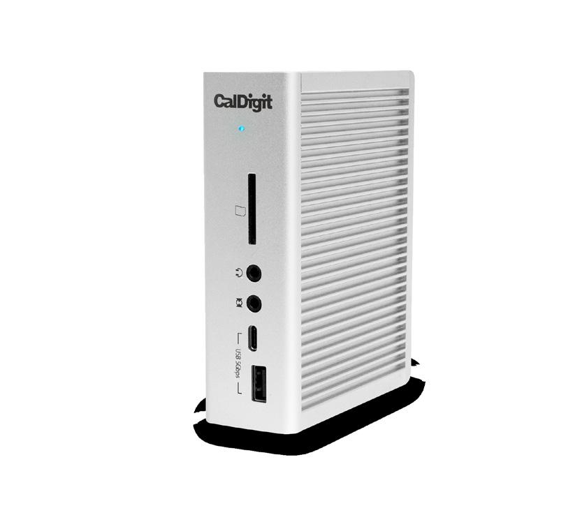 CalDigit TS3 Plus Specifications Package Dimension and Weight Height : 5.15 inches (131.0 mm) Width : 1.57 inches (40.0 mm) Depth : 3.87 inches (98.44 mm) Weight: 1.04 lbs (0.