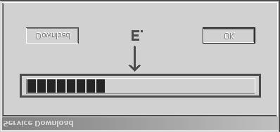 Instructions for service download Figure 5: Commissioning dialogue - Display the programming progress 6. Click the "OK" (F.) button (Figure 6).