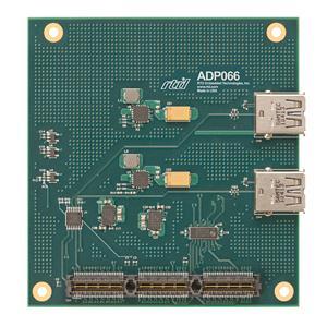 1 Introduction 1.1 Product Overview The ADP066 is a rugged dual-port USB 3.0 adapter module for the PCIe/104 Type 2 bus. The module gives users access to the USB 3.