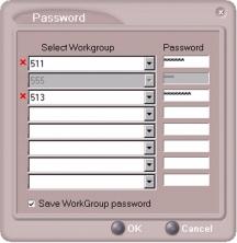 WorkGroup Supervisor Log In If the password remains incorrect, CDR Search eliminates the workgroup