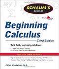 Schaums Outline Beginning Calculus Edition schaums outline beginning calculus edition author by