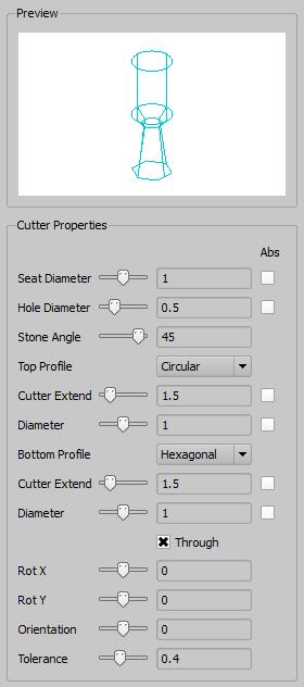 User Guide Page 116 of 121 Fig.12.12.1 UI Fig.12.12.2 Create Cutters 12.