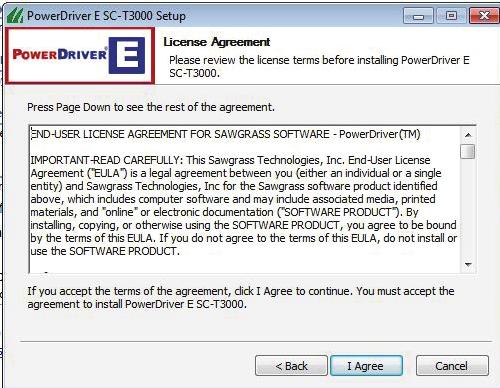 Step 3 of 5: SubliJet-E PowerDriver Download, Installation and