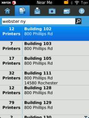 Near Me Search for a printer by location. Select the site to view its available printers. Use the search bar to enter another location near which to locate printers. What Is The Search Area?
