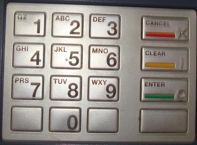 In case of NCR, ATM function keys sequence is as below.