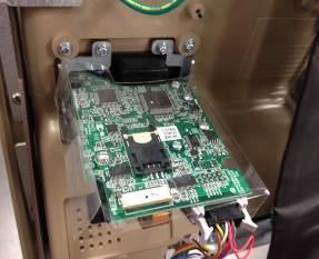 Install the new EMV Card Reader Installing the new EMV Card Reader involves two steps: a.