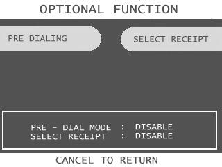 Section 3: Programming 3.4.3 OPTIONAL FEATURES The ATM offers 2 optional functions to improve performance and keep the ATM functional in the event of a paper problem (jam, out of paper etc.