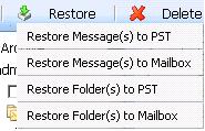 Use the Email Item History option to Display or Hide the additional entries. 4. To Hide or Display Deleted Items, use the Deleted Item History option. 5. To see the filtered email items, click OK. 3.