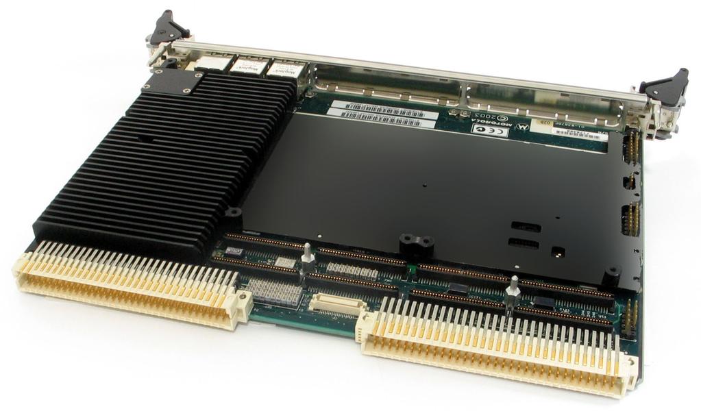 C6100 Ruggedized PowerPC VME SBC Rugged 6U VME Single Slot SBC Conduction and Air-Cooled Versions Two Asynchronous Serial Interfaces Four 32-Bit Timers G4 MPC7457 PowerPC with AltiVec Technology @ up