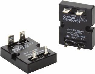 Solid State Relays CSM DS_E_4_1 Compact, Low-cost, SSR Switching 5 to 20 A Wide load voltage range: 75 to 264 VAC. Both 100-V and 200-V loads can be handled with the same model.