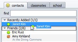 Adding a Contact to a Group Once you have created groups in your Contacts tab, the next step is to add contacts to these groups.