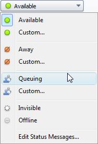 Starting a New Default Queued Chat The process for starting a new Queued Chat is different than for other types of chat in Wimba Pronto because you don't have to invite other users to your chat.