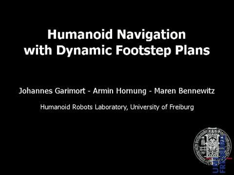 D* Lite for Footstep Planning [Garimort et al.