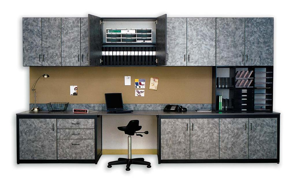 Modular Organization for Active Interiors The sustainable millwork for: Labs and Healthcare Mail Centers and Mail Stations Copy-Fax-Print Rooms Document Centers Classrooms Exam and Treatment Rooms