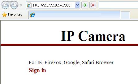 We now need the external IP address. Using a computer on the same router as the camera, check http://ip-lookup.net for the WAN IP address.