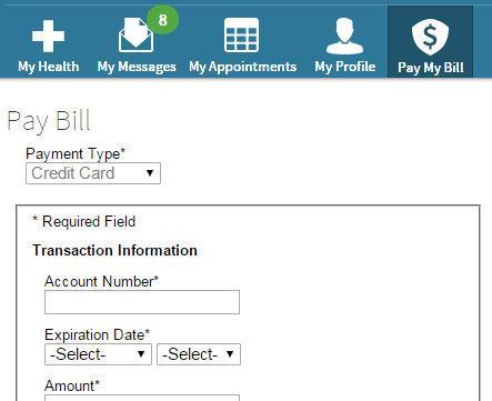 Greenway Patient 25 Pay My Bill The Pay My Bill option only shows up for patients if set up in the Enable Connections page.