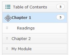 Your module is automatically set as Published unless you set start date restrictions as explained above in step 3. Published content is visible to students.