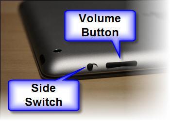 In addition, there is a second camera on the back of the ipad beneath the power button.