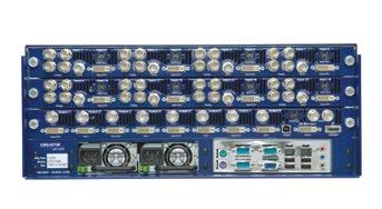 Technical specifications 2 Vista URS-0808 Input number 8 inputs 4 supporting composite, S-video, component analog, HDSDI, SDI, and 3G SDI (SMPTE 424M) 4 supporting progressive DVI and progressive