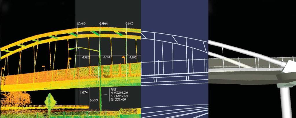 HDS Delivers: For Surveyors and Engineers A 1 Visualization SmartScan Technology One of the most significant benefits of HDS is the level of detail that can be obtained.