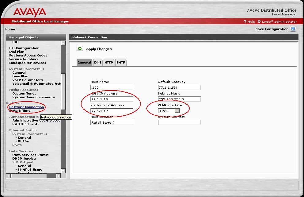 3. Equipment and Software Validated The following equipment and software/firmware were used for the sample configuration: DEVICE DESCRIPTION VERSION TESTED Avaya Distributed Office i120 1.1.1_41.