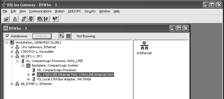 2-8 Network Addressing for a Web Server Module 4. To permanently assign this configuration to the web server module, highlight the module and click on the Disable BOOTP/DHCP button.