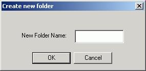 6 Creating and deleting files and folders 6.1 Creating folders New sub-folders can be created in any read-write folder such as /cf or /flash.