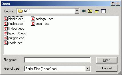 7 Uploading scripts and config files Scripts and configuration files can be created in any text editor and uploaded to any read-write folder on your instrument.