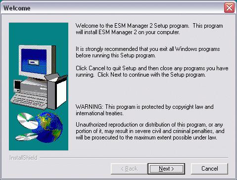 exe files To start the installation process use the mouse to double-click on the.exe file or application.